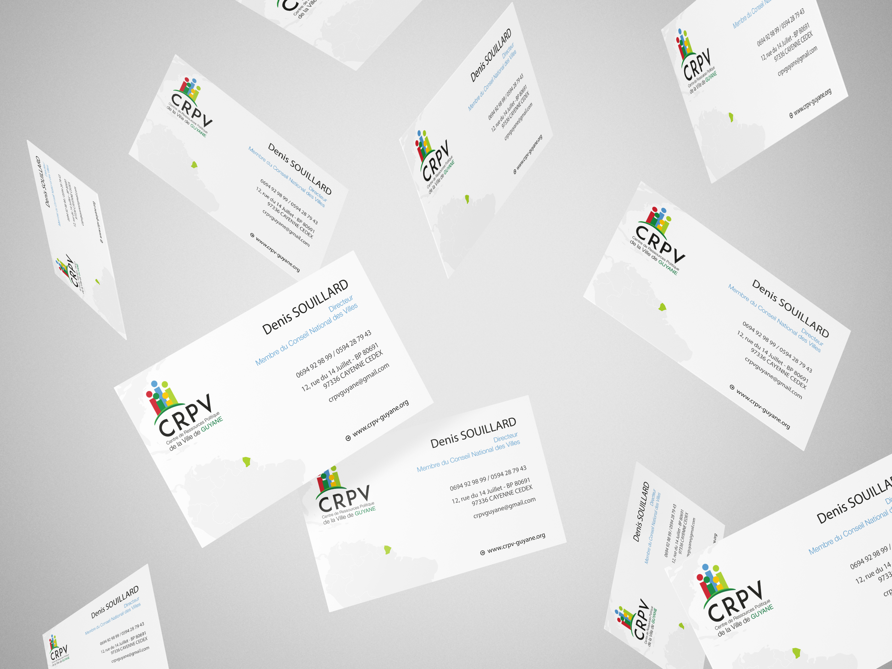 Mockup carte de visite